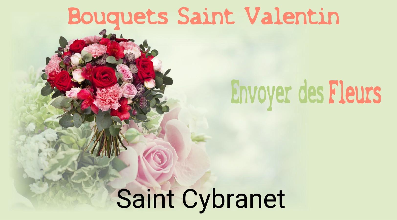 Roses de Saint-Valentin livrées à Saint-Cybranet